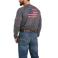 Charcoal Heather Ariat 10037621 Back View - Charcoal Heather