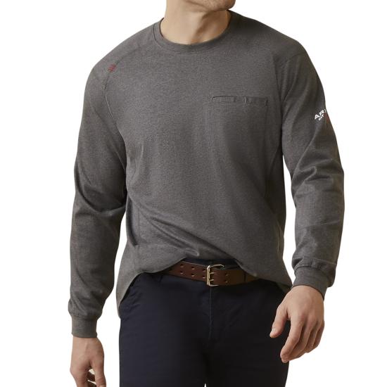 Charcoal Heather Ariat 10046660 Front View