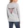 Silver Fox Heather Ariat 10035553 Back View - Silver Fox Heather