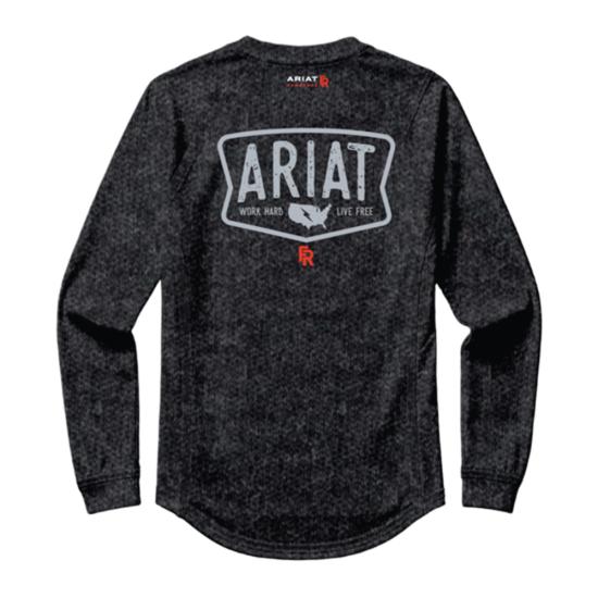 DARK HEATHER GREY JASPE Ariat 10083209 Front View
