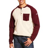 Ariat AR1181 - Flame-Resistant Baseball Henley Top