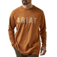 Ariat AR1231 - Rebar Cottonstrong Block T-Shirt