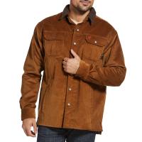 Ariat AR1265 - Flame-Resistant Durastretch™ Sherpa-Lined Corduroy Shirt Jacket