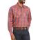 Dark Fig Plaid Ariat 10035360 Front View - Dark Fig Plaid