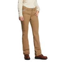 Ariat AR1420 - Women's Flame-Resistant Stretch DuraLight Canvas Stackable Straight Leg Pant