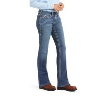 Ariat AR1441 - Women's Flame-Resistant Mid Rise DuraStretch Entwined Boot Cut Jean