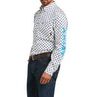 Ariat AR1597 - Flame-Resistant Claiborne Logo Long Sleeve Work Shirt