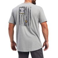 Ariat AR1619 - Rebar Cotton Strong Dog Tags Short Sleeve T-Shirt