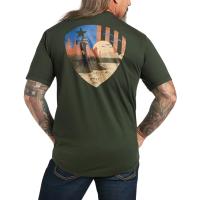 Ariat AR1624 - Rebar Workman Working Dog Short Sleeve T-Shirt