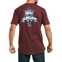 Ariat AR1637 - Rebar Cotton Strong Voltaic Hammer Short Sleeve T-Shirt