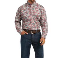 Ariat AR1751 - Flame-Resistant Geo Camo DuraStretch Work Shirt