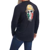 Ariat AR1831 - Rebar Workman Born For This Graphic Long Sleeve T-Shirt