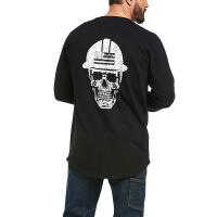 Ariat AR1833 - Rebar Cotton Strong Roughneck Graphic Long Sleeve T-Shirt