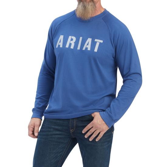 Metal Blue Ariat 10041590 Front View