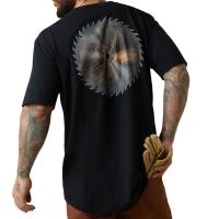 Ariat AR1924 - Rebar Workman Buzz Saw Graphic T-Shirt