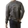 Charcoal Heather Ariat 10046660 Back View - Charcoal Heather