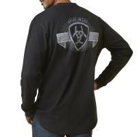 Ariat AR1979 - Rebar Cotton Strong™ Stacking Dimes Long Sleeve T-Shirt