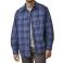 Coastal Blue Plaid Ariat 10046019 Front View - Coastal Blue Plaid