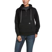 Ariat AR2010 - Women's Rebar Skill Set 1/2 Zip Hooded Sweatshirt