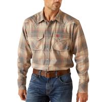 Ariat AR2023 - Flame-Resistant Retro Fit Snap Long Sleeve Work Shirt