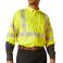 Hi Vis Yellow Ariat 10048689 Front View - Hi Vis Yellow