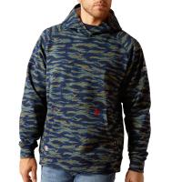 Ariat AR2061 - Flame Resistant Durastretch Smoke Camo Hooded Sweatshirt