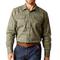 Ariat AR2078 - Flame-Resistant Sawtooth Retro Fit Snap Work Shirt