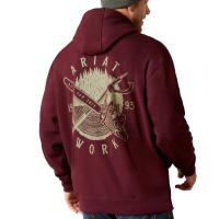 Ariat AR2095 - Rebar Workman Chainsaw Hooded Sweatshirt