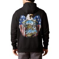 Ariat AR2098 - Rebar Workman Moto Eagle Hooded Sweatshirt