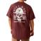 Burgundy Heather Ariat 10054444 Back View - Burgundy Heather