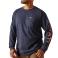 Navy / USA Ariat 10062755 Front View - Navy / USA