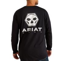 Ariat AR2211 - Workman Bolt Skull Long Sleeve T-Shirt