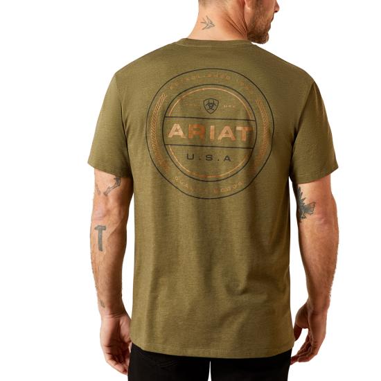 Military Heather Ariat 10065888 Back View