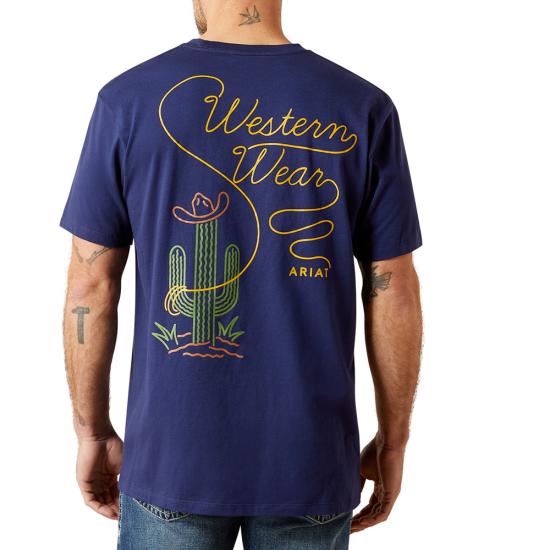 Medievel Blue Ariat 10065900 Back View