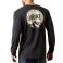 Charcoal Heather Ariat 10065903 Back View - Charcoal Heather