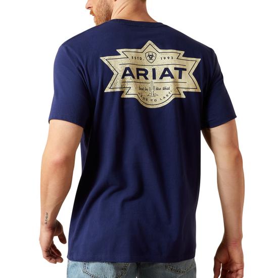 Medievel Blue Ariat 10065904 Back View