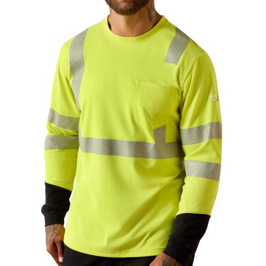 Hi Vis Yellow Ariat 10071736 Front View