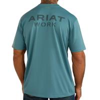 Ariat AR2361 - Heat Fighter Textured Logo Short Sleeve T-Shirt