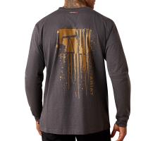 Ariat AR2377 - Flame-Resistant Air Rig Life Flag Long Sleeve T-Shirt