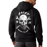 Ariat AR2408 - Rebar Workman Bearded Skull Hoodie