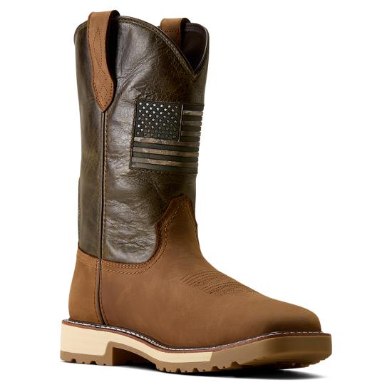Alamo Brown/Earthy Olive Ariat 10080468