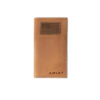 Ariat AR2548 - Rodeo Flag Patch Logo Wallet