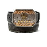 Ariat AR2554 - Floral Tooled Taper Belt