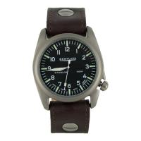 Bertucci 13403 - A-4T Vintage 44mm Black / Bavarian Brown Watch