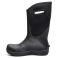 Black Bogs 73348 Left View - Black