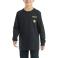 Caviar Black Carhartt CA6592 Front View - Caviar Black