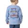 Windward Blue Carhartt CA6867 Back View Windward Blue Carhartt CA6867 Back View - Windward Blue