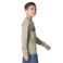 Dark Olive Heather Carhartt CA6900 Right View - Dark Olive Heather