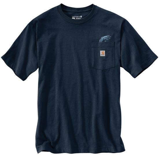 Navy Carhartt 106893 Front View