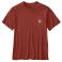 Spice Red Carhartt 107523 Front View - Spice Red